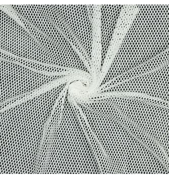 Bombažna pletena mreža | bela | 100%CO