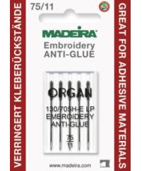 MADEIRA Strojne igle Anti-Glue | 75 | 5kos 9456