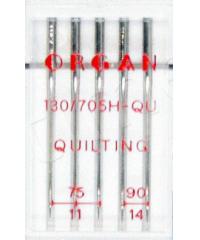 ORGAN Quilting igle ORGAN H-QU | 75/3 + 90/2 | 5 kom H-QU