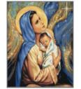 Gobelin Marija z Jezusom | 47,5x37cm