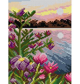 Gobelin Sončni zahod | 18x24cm