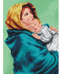 ORCHIDEA Gobelin Marija z jezusom | 30x40cm 1485J