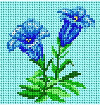 Gobelin Zvončnica | 15x15cm