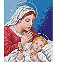 Gobelin Marija z jezusom | 24x30cm