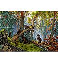 Gobelin Jutro v borovem gozdu | Ivan Shishkin | 50x70cm