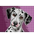 Gobelin Dalmatinec| 24x18cm