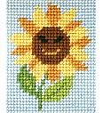 Gobelin set Sončnica | 17x20,5cm