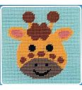 Gobelin set Melman (žirafa) | 15x15cm