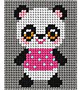 Gobelin set Panda | 17 x 20,5 cm