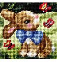 Gobelin set Zajček | 16,5x16,5cm