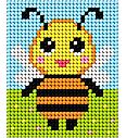 Gobelin set Čebelica | 17x20,5cm