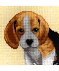 ORCHIDEA Gobelin Beagle | 15x15cm 2720D