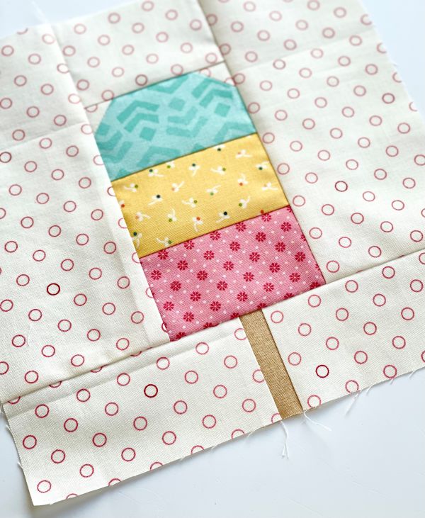 Patchwork sladoled