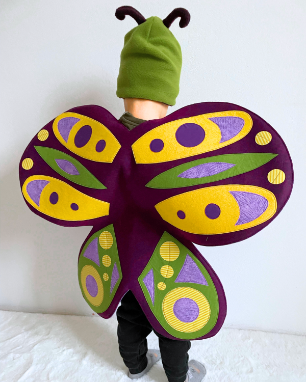 Pustni kostum metulj