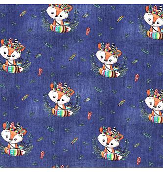 Jersey Jeans lisice | tamno plava | 95%CO / 5%EL