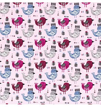 Jersey Kraljevske ptice | svijetlo roza | 95%CO / 5%EL