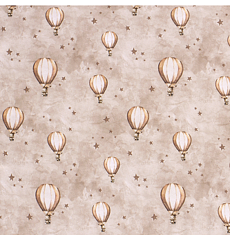 Jersey Baloni | camel | digitalni tisak | 95%CO / 5%EL