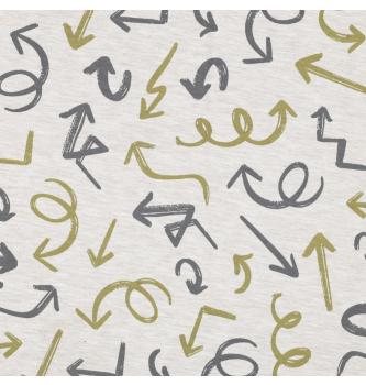 Jersey Strelice | bež melanž | 60%CO / 35%PL / 5%EL