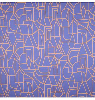 Batist Gradski obrisi | plava| 100%CO