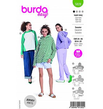 Kroj Ženski pulover sa kapuljačom i raglan rukavima