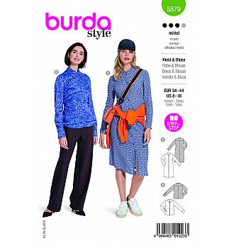 Kroj Košulja i košulja haljine s bočnim naborom