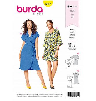 Kroj Kimono haljina i haljina na preklop