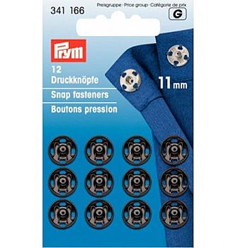 Prišivni drukeri | 11mm | crni