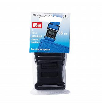 Kopče za tregere | 35mm | plastika | crna | 2 kom