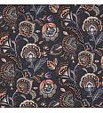 Deko pamuk Paisley| tamnosiva | digitalni tisak | 100%CO