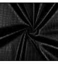 Umjetna koža Krokodil | crna | 50%PU / 50%PL