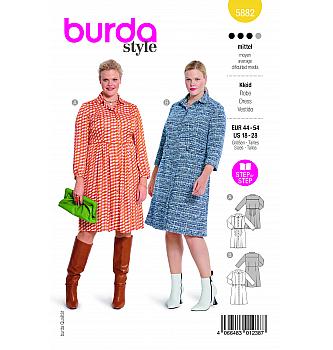 Kroj Košulja haljina s ramenima