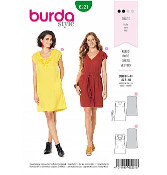 Kroj Kratka haljina sa V izrezom