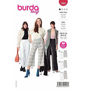 Kroj Sportsko elegantne hlače s vezicom u struku