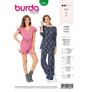 Kroj Ženska duga i kratka pidžama