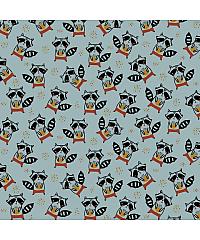 Verhees GOTS felpa čupavljena Ljubitelji kolačića |svijetloplava |  95%CO / 5%EL 07760.002