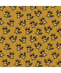 Verhees GOTS felpa čupavljena Ljubitelji kolačića |oker |  95%CO / 5%EL 07760.004