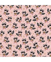 Verhees GOTS felpa čupavljena Ljubitelji kolačića |ružičasta |  95%CO / 5%EL 07760.005