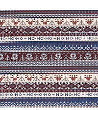 Nooteboom Felpa HO HO HO | tamnoplava | 92%CO / 8%EL 16727.008