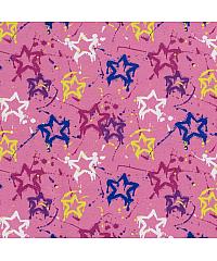 Nooteboom Felpa Nacrtane zvijezde | roza | 92%CO / 8%EL 19636.012