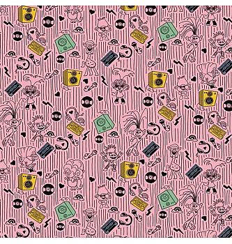 Jersey Trolovi | roza | 95%CO / 5%EL