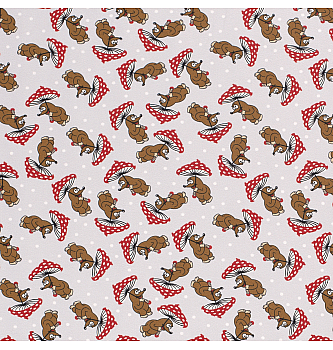 Jersey Vesele krtice | svijetlosiva | 95%CO / 5%EL