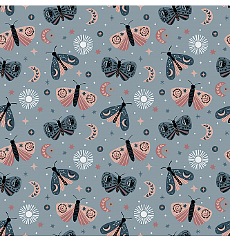 Jersey Sanjivi leptiri | svijetloplava | 95%CO / 5%EL