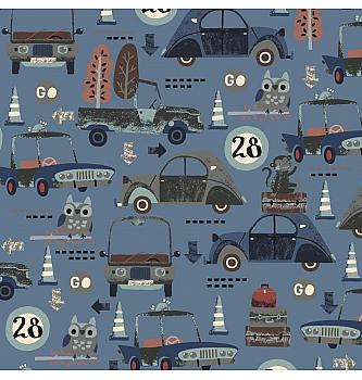 Jersey Automobili | jeans | digitalni tisak | 95%CO / 5%LY