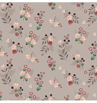 Jersey Ružice | sivosmeđa | digitalni tisak | 95%CO / 5%LY