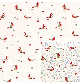 Jersey Ptičice | krem | mijenja boju | 95%CO / 5%EL