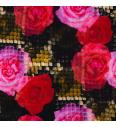 Jersey Mozaik ruže | digitalni tisak | 95%CO / 5%EL