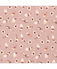 Nooteboom Jersey Vilinsko perje | roza | digitalni tisak | 95%CO / 5%EL 18571.012