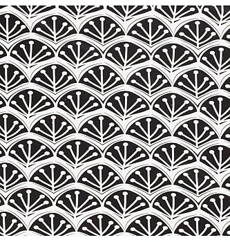Jersey Apstraktna geometrija | crna | 95%VI / 5%EL