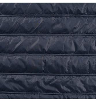Tkanina za jakne | prošivene pruge | jeans | 70%PL / 30%PA