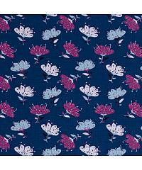 Nooteboom Tetra Cvjetovi | plava | 100%CO 19179.005